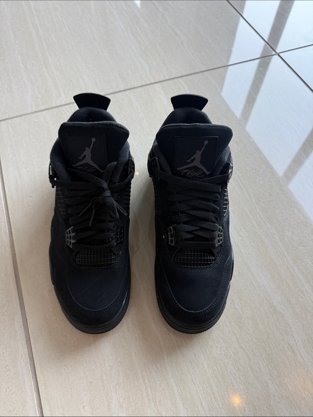 2020 Air Jordan 4 Retro ‘Black Cat’ Size 9